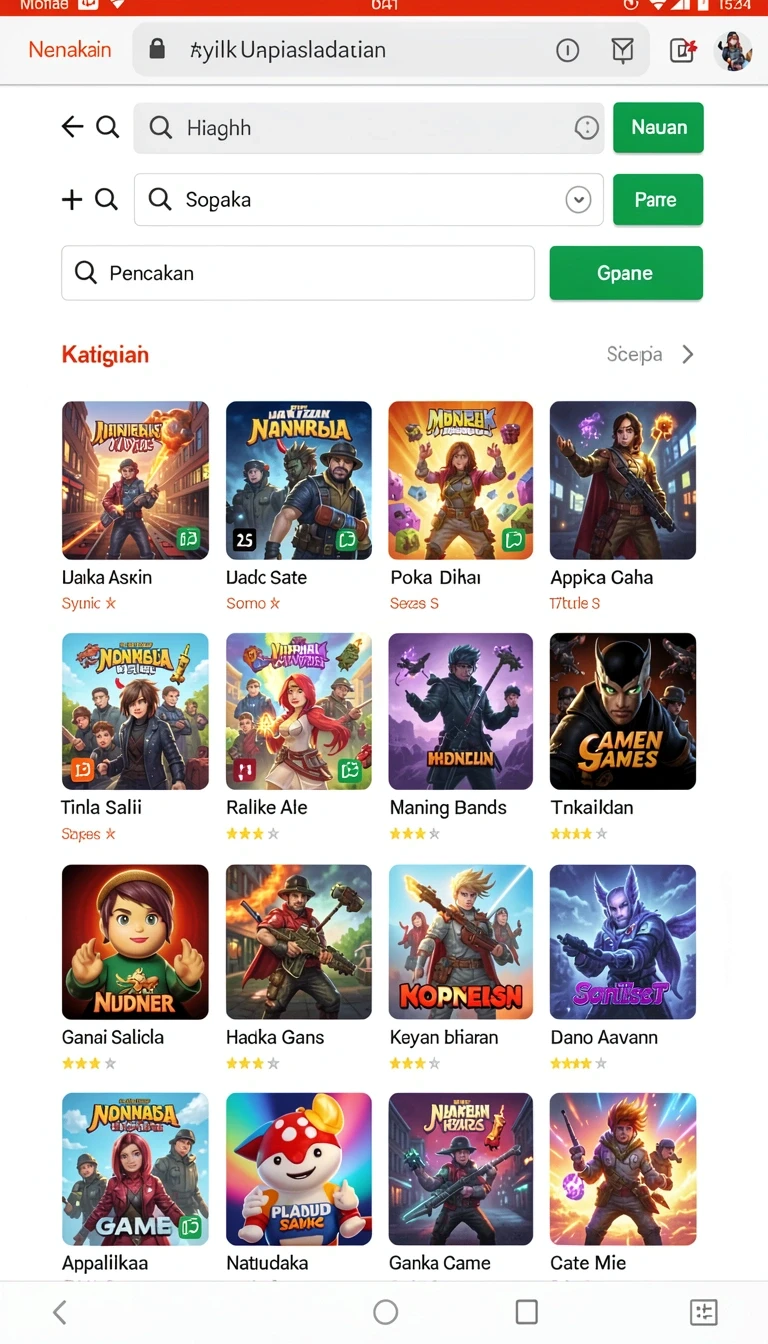 Tampilan utama aplikasi Review Aplikasi paus123 yang intuitif dan efisien.