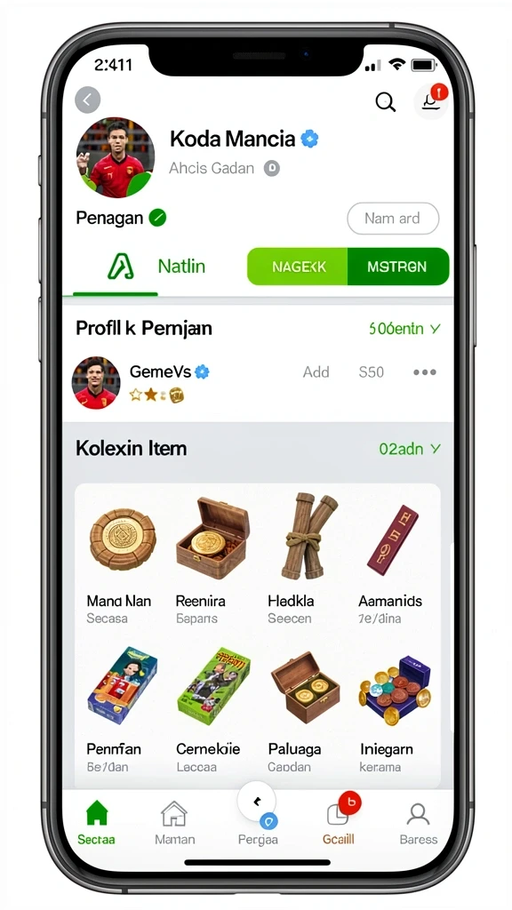 Tampilan utama aplikasi Review Aplikasi ubertoto yang intuitif dan efisien.